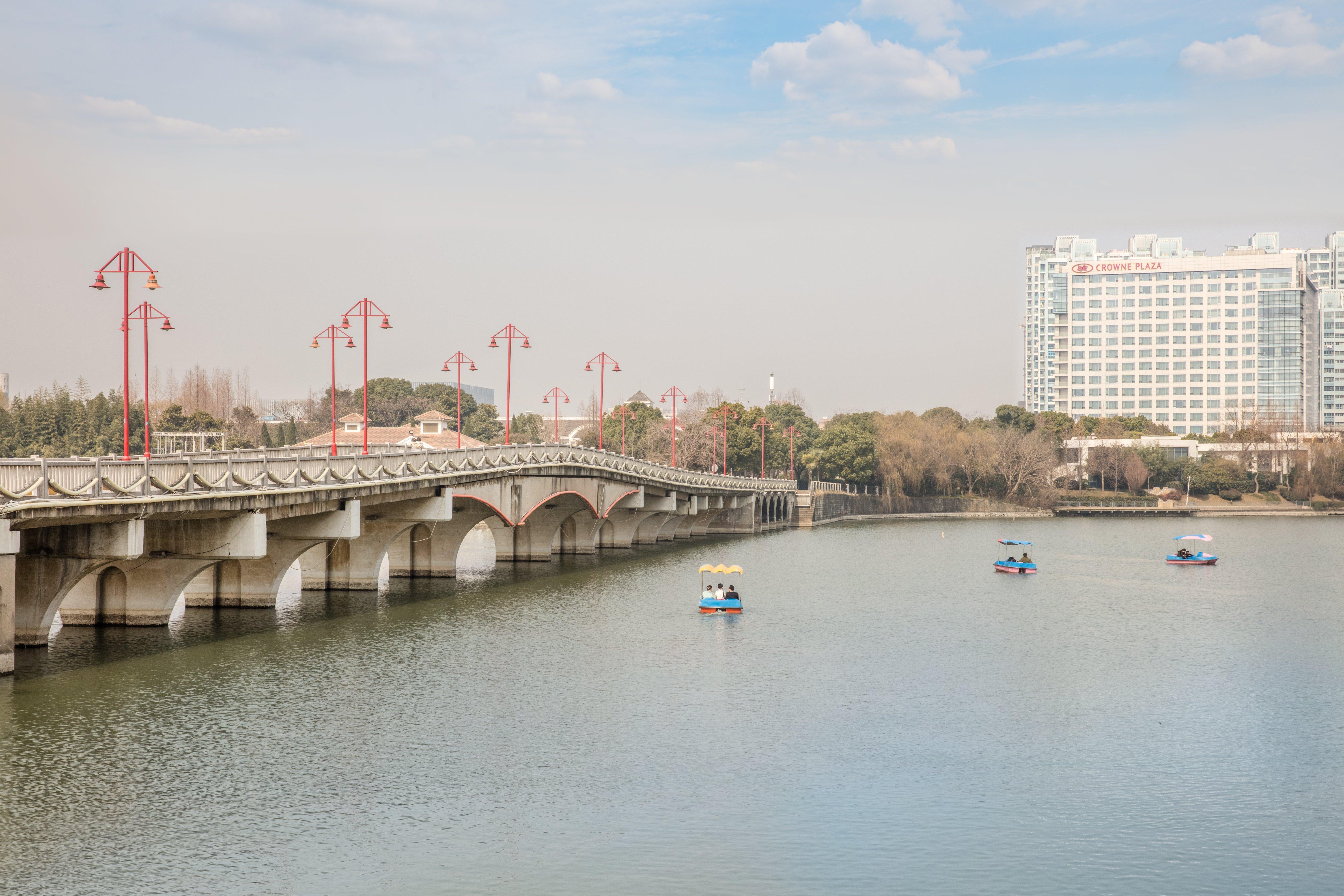 Crowne Plaza Nanjing Jiangning By Ihg Hotel Exterior foto