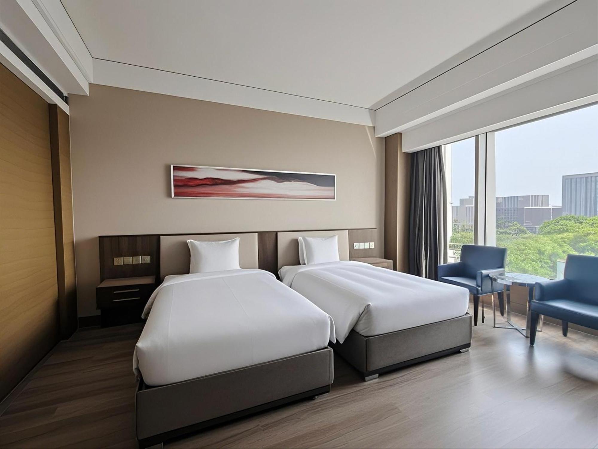 Crowne Plaza Nanjing Jiangning By Ihg Hotel Exterior foto